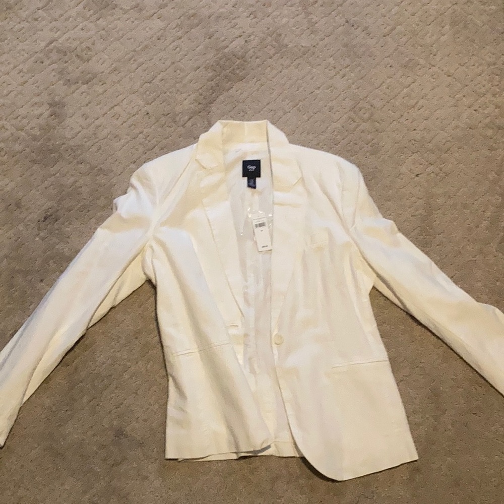 White blazer
